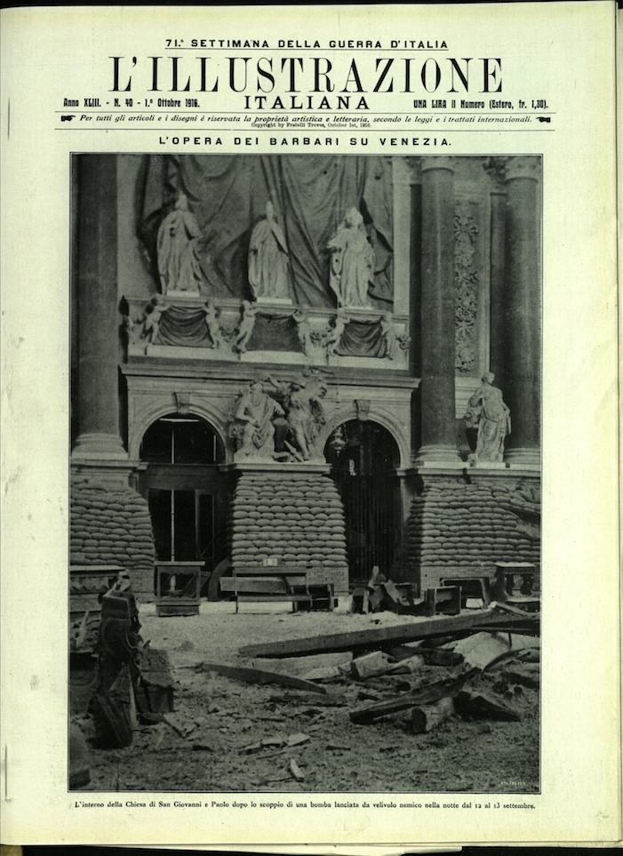 L'ILLUSTRAZIONE ITALIANA. 1 Ottobre 1916. Anno XLIII - N. 40. | Immagine principale