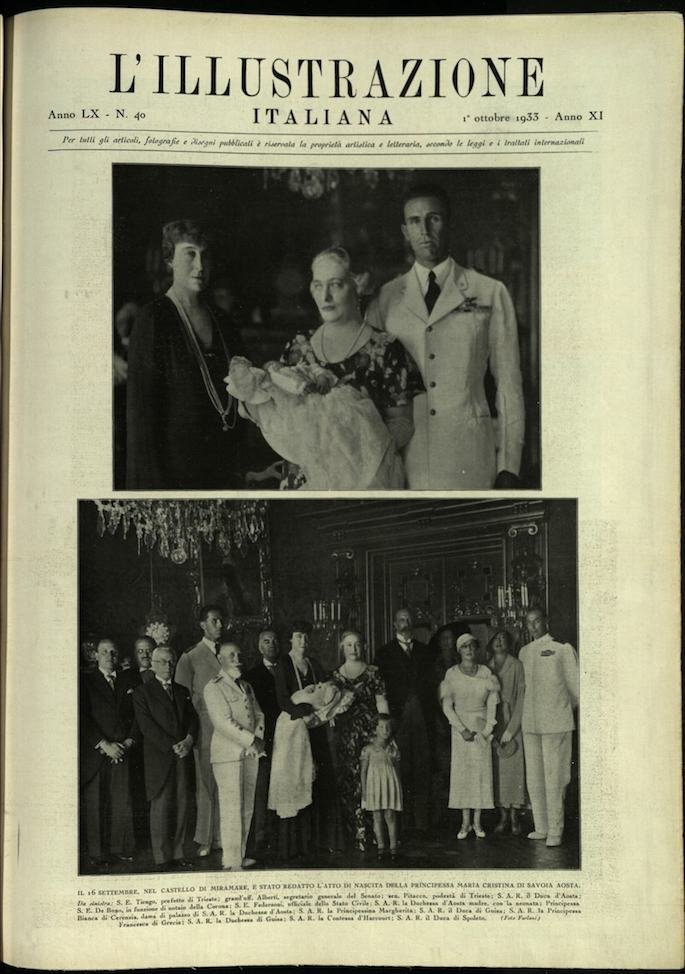 L'ILLUSTRAZIONE ITALIANA. 1 Ottobre 1933. Anno 60 - N. 40.