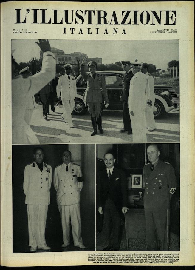 L'ILLUSTRAZIONE ITALIANA 1 Settembre 1940 Anno 67 - N 35