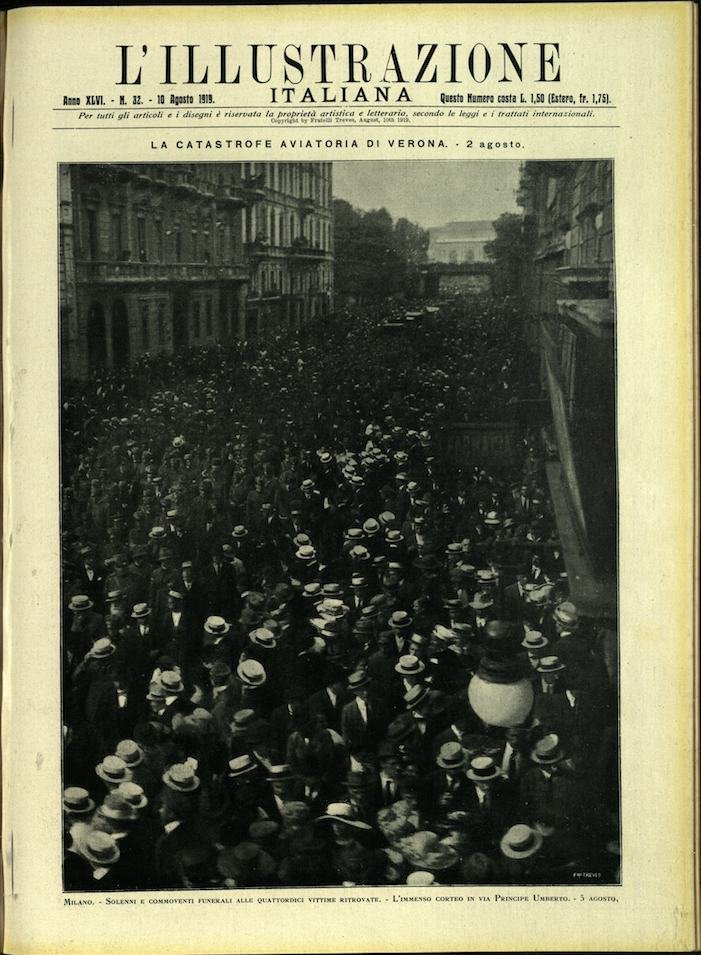 L'ILLUSTRAZIONE ITALIANA. 10 Agosto 1919. Anno XLVI - N. 32. | Immagine principale