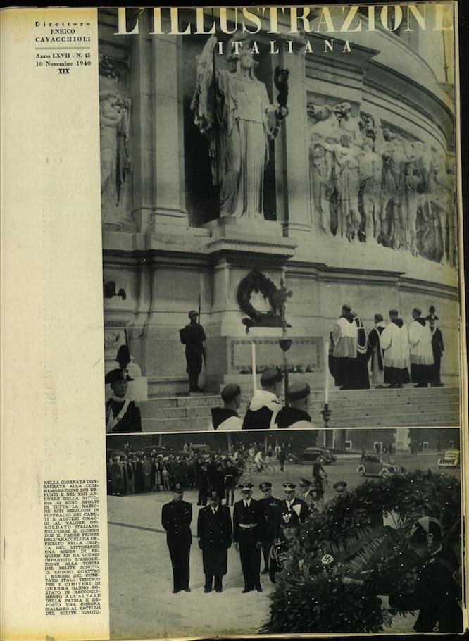 L'ILLUSTRAZIONE ITALIANA 10 Novembre 1940 Anno 67 - N. 45 | Immagine principale