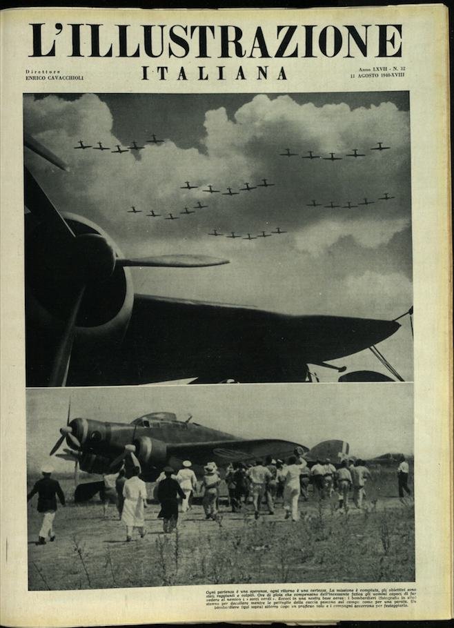 L'ILLUSTRAZIONE ITALIANA 11 Agosto 1940 Anno 67 - N. 32 | Immagine principale
