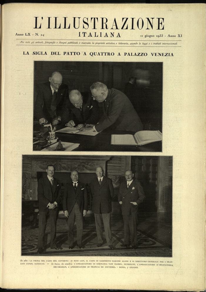 L'ILLUSTRAZIONE ITALIANA. 11 Giugno 1933. Anno 60 - N. 24.