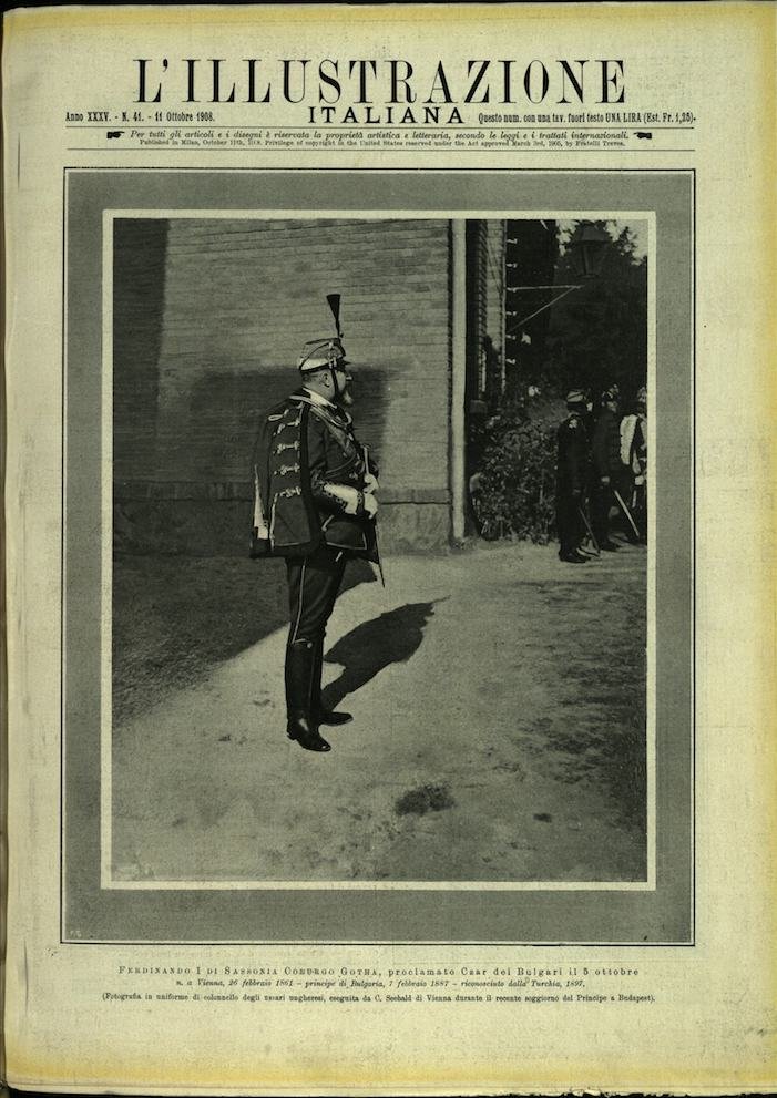 L'ILLUSTRAZIONE ITALIANA. 11 Ottobre 1908. Anno XXXV - N. 41.