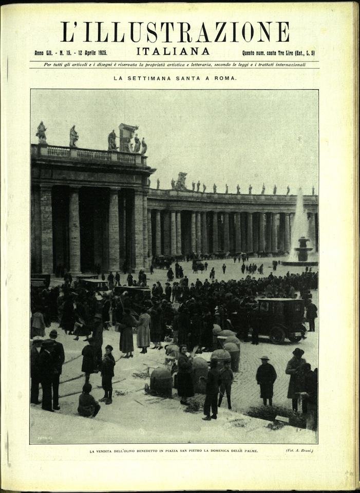 L'ILLUSTRAZIONE ITALIANA. 12 Aprile 1925 Anno LII - N. 15. | Immagine principale