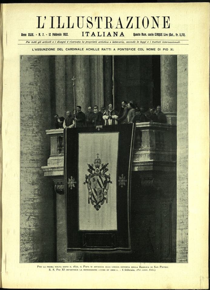 L'ILLUSTRAZIONE ITALIANA. 12 Febbraio 1922. Anno XLIX - N. 7. | Immagine principale
