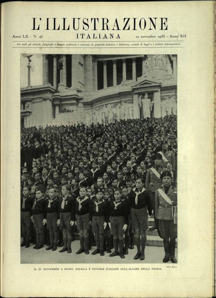 L'ILLUSTRAZIONE ITALIANA. 12 Novembre 1933. Anno 60 - N. 46. | Immagine principale