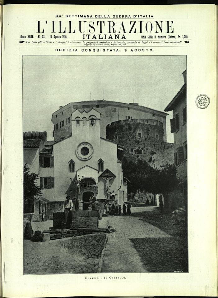 L'ILLUSTRAZIONE ITALIANA. 13 Agosto 1916. Anno XLIII - N. 33. | Immagine principale