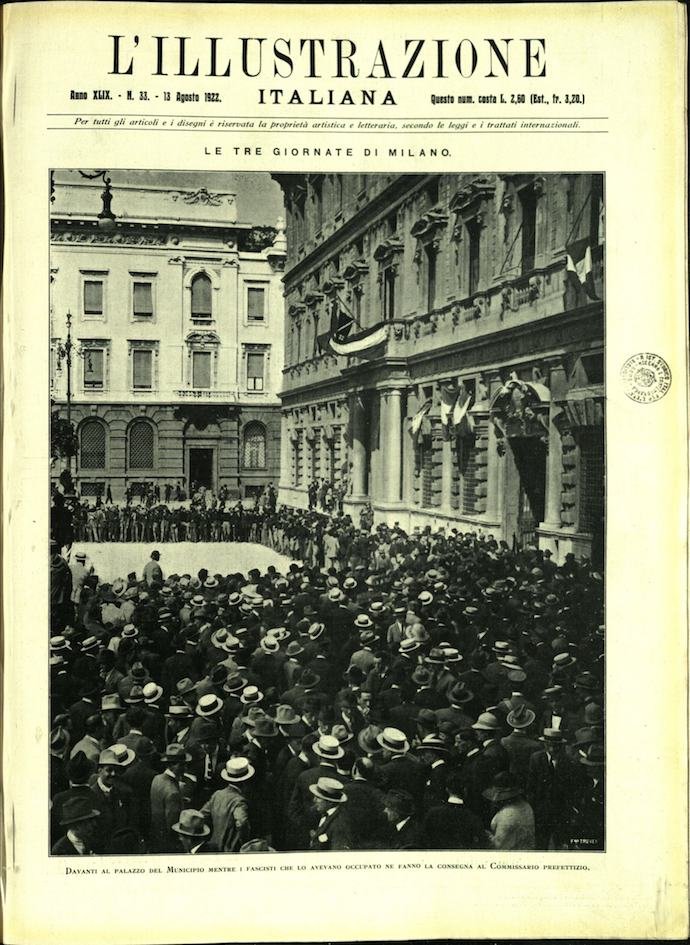 L'ILLUSTRAZIONE ITALIANA. 13 Agosto 1922. Anno XLIX - N. 33. | Immagine principale