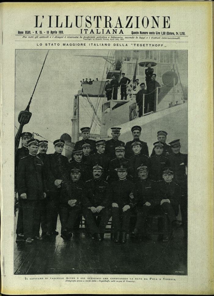 L'ILLUSTRAZIONE ITALIANA. 13 Aprile 1919. Anno XLVI - N. 15. | Immagine principale