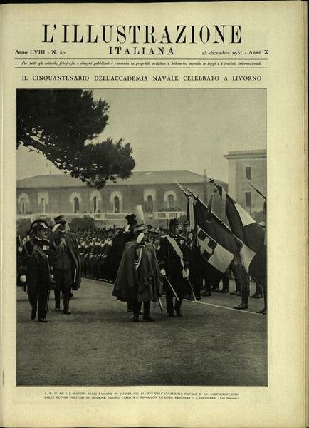 L'ILLUSTRAZIONE ITALIANA. 13 Dicembre 1931. Anno 58 - N. 50.