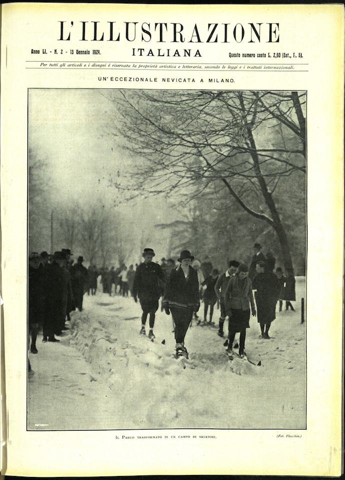 L'ILLUSTRAZIONE ITALIANA. 13 Gennaio 1924. Anno LI - N. 2. | Immagine principale