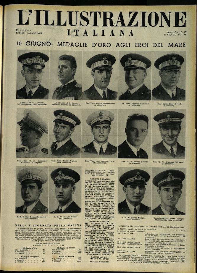 L'ILLUSTRAZIONE ITALIANA. 13 Giugno 1943. Anno 70 - N. 24.