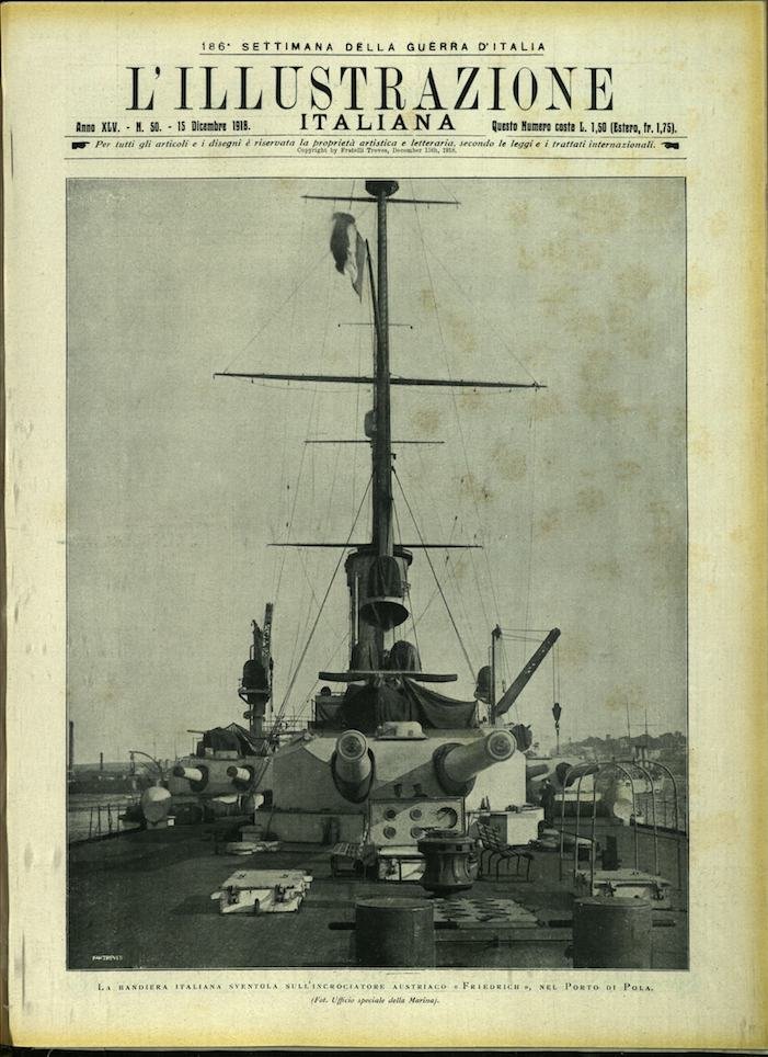 L'ILLUSTRAZIONE ITALIANA. 15 Dicembre 1918. Anno XLV - N. 50. | Immagine principale