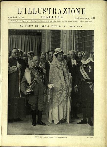 L'ILLUSTRAZIONE ITALIANA. 15 Dicembre 1929. Anno 56 - N. 50.