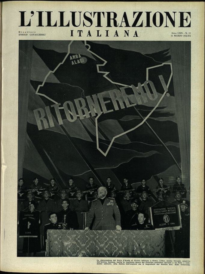 L'ILLUSTRAZIONE ITALIANA. 15 Marzo 1942. Anno 69 - N. 11. | Immagine principale