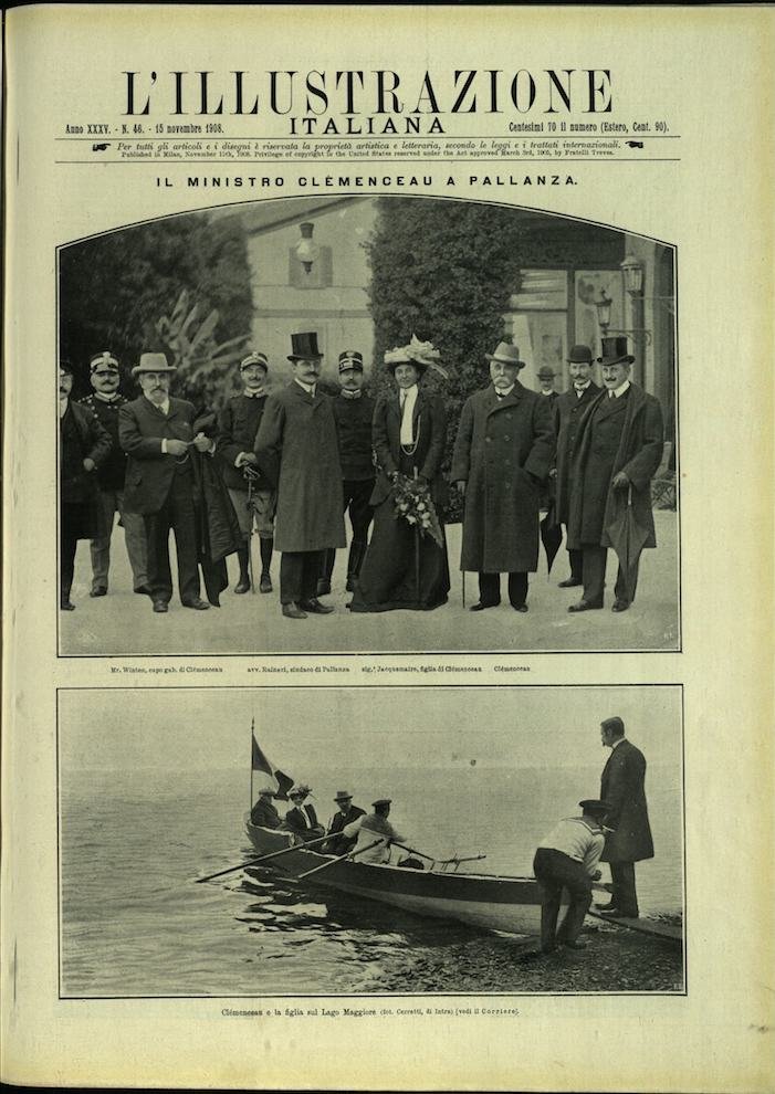L'ILLUSTRAZIONE ITALIANA. 15 Novembre 1908. Anno XXXV - N. 46.