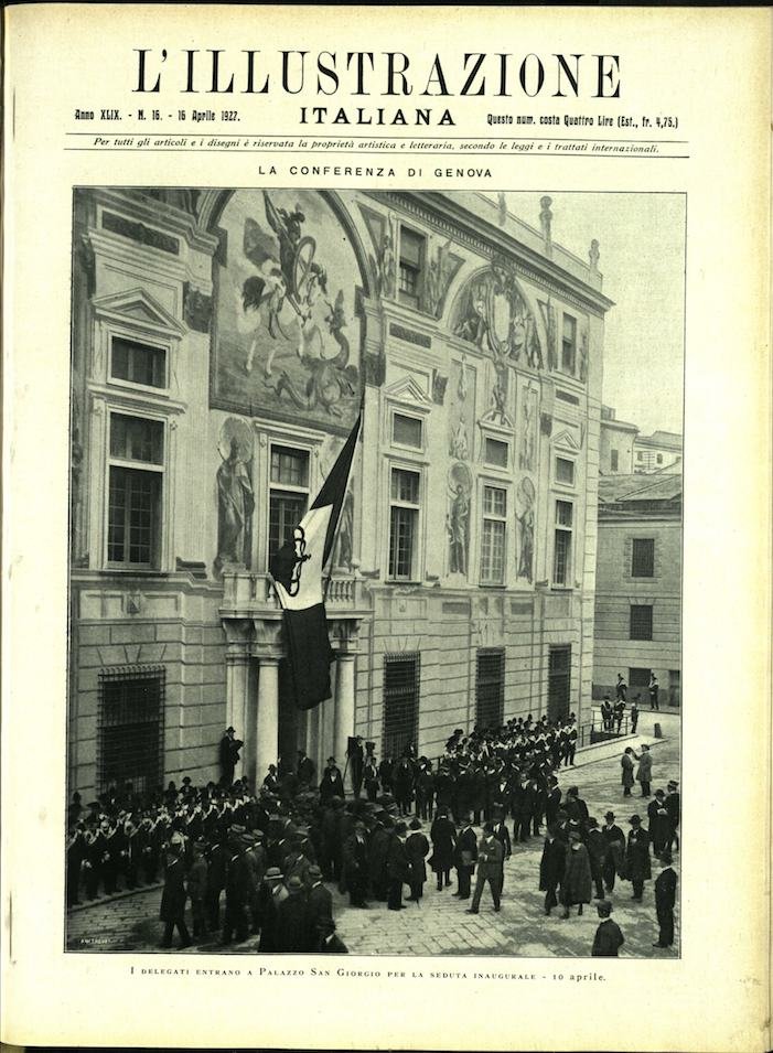 L'ILLUSTRAZIONE ITALIANA. 16 Aprile 1922. Anno XLIX - N. 16. | Immagine principale