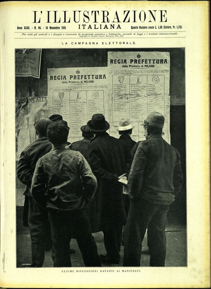 L'ILLUSTRAZIONE ITALIANA. 16 Novembre 1919. Anno XLVI - N. 46. | Immagine principale
