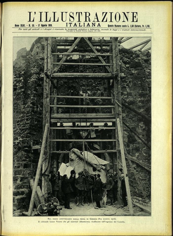 L'ILLUSTRAZIONE ITALIANA. 17 Agosto 1919. Anno XLVI - N. 33. | Immagine principale