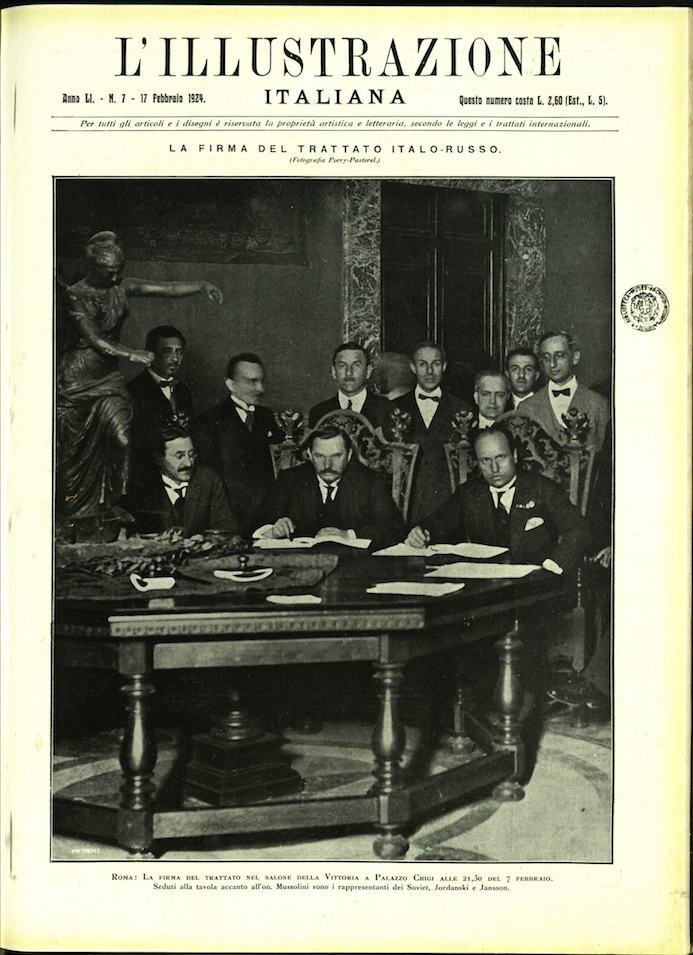 L'ILLUSTRAZIONE ITALIANA. 17 Febbraio 1924. Anno LI - N. 7. | Immagine principale