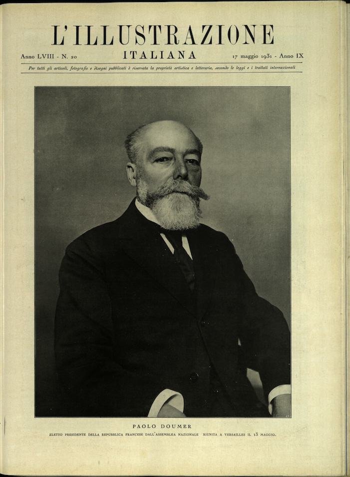 L'ILLUSTRAZIONE ITALIANA. 17 Maggio 1931. Anno 58 - N. 20. | Immagine principale