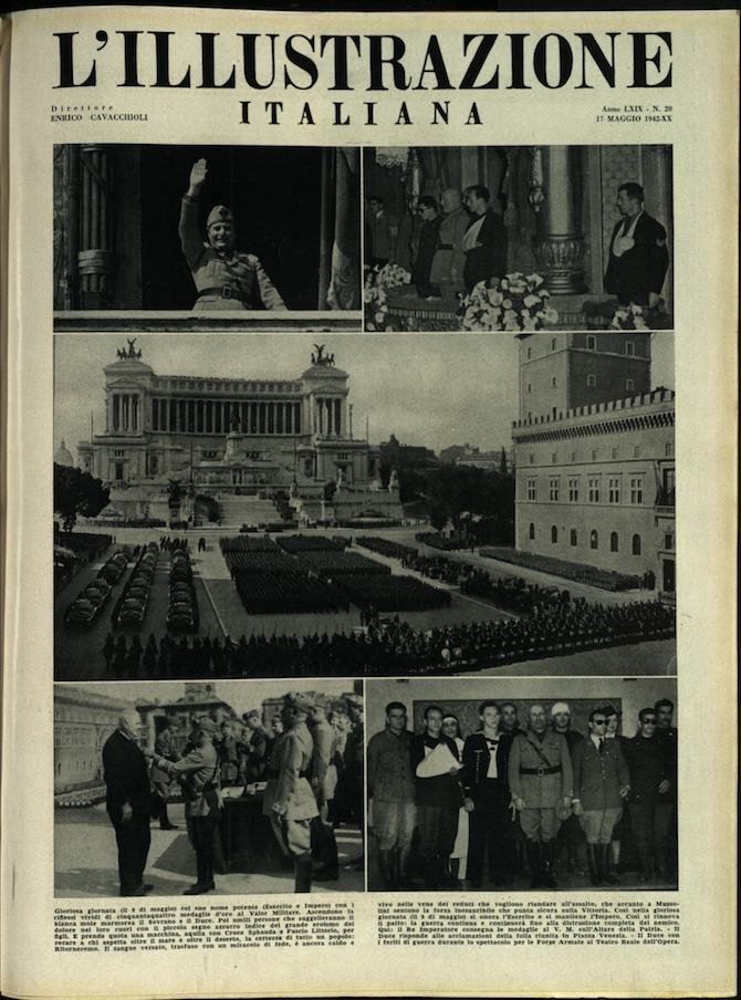 L'ILLUSTRAZIONE ITALIANA. 17 Maggio 1942. Anno 69 - N. 20. | Immagine principale