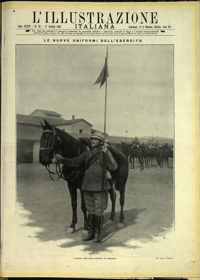 L'ILLUSTRAZIONE ITALIANA. 17 Ottobre 1909. Anno XXXVI - N. 42. | Immagine principale
