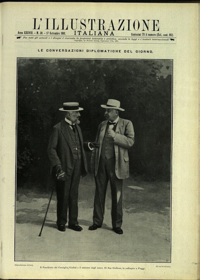 L'ILLUSTRAZIONE ITALIANA. 17 Settembre 1911. Anno XXXVIII - N. 38.