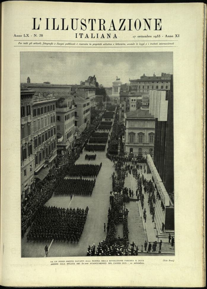 L'ILLUSTRAZIONE ITALIANA. 17 Settembre 1933. Anno 60 - N. 38. | Immagine principale