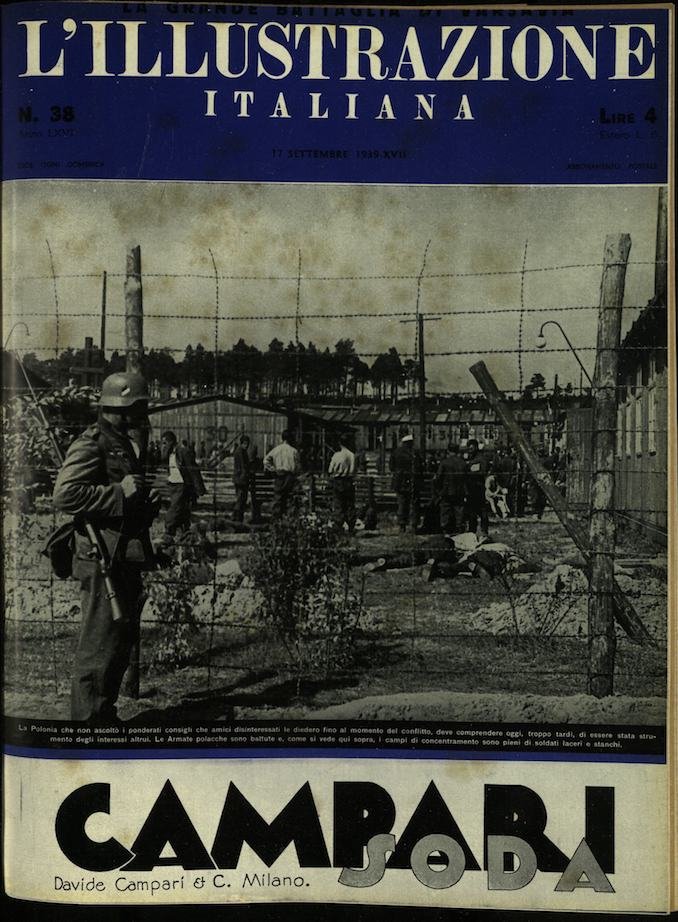 L'ILLUSTRAZIONE ITALIANA. 17 Settembre 1939. Anno 66 - N. 38. | Immagine principale