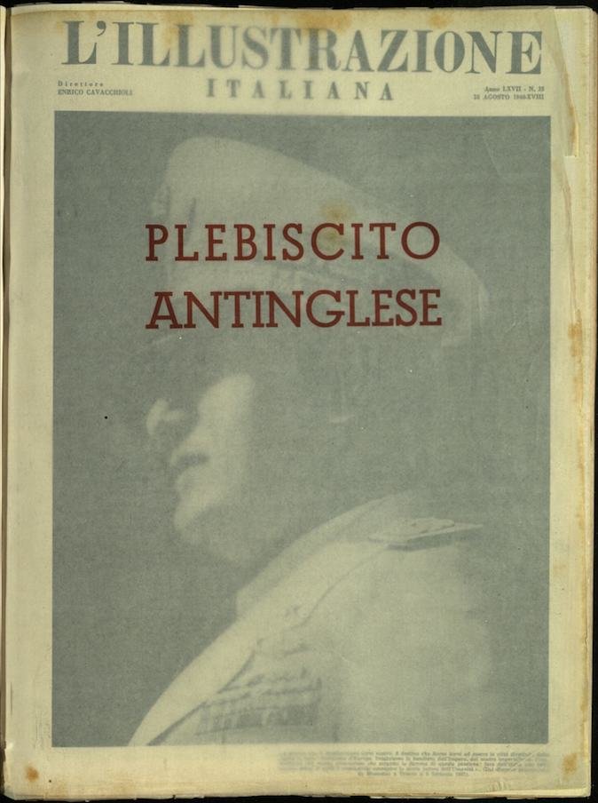 L'ILLUSTRAZIONE ITALIANA 18 Agosto 1940 Anno 67 - N 33