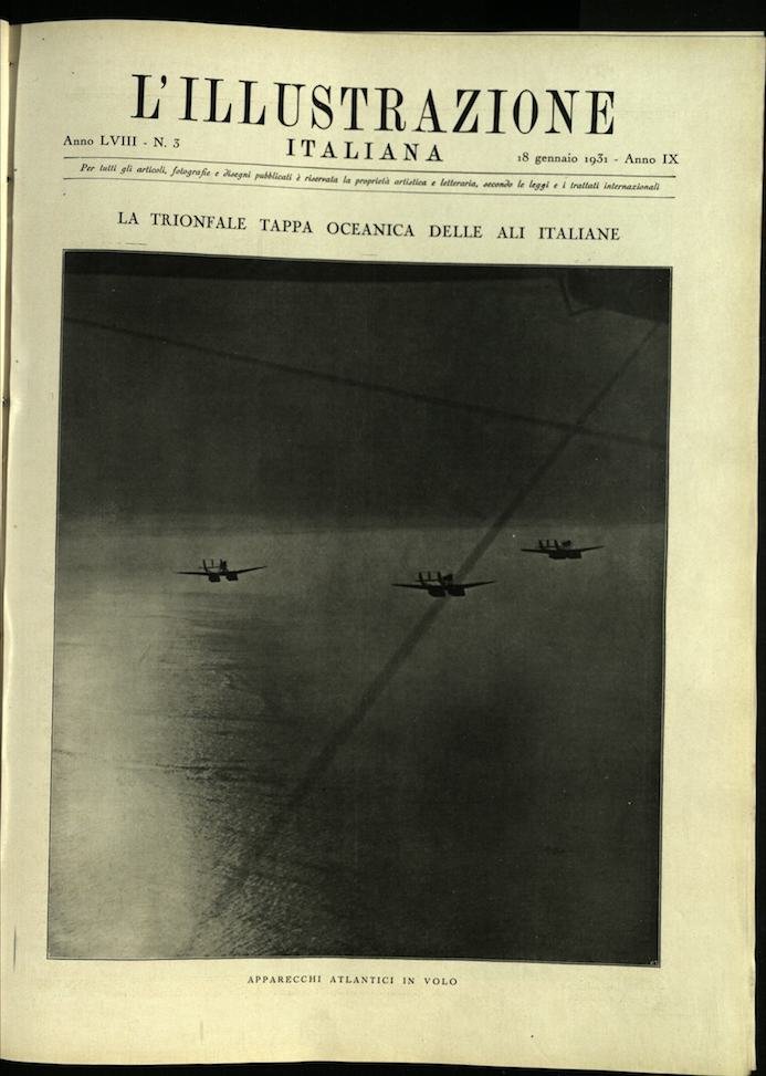 L'ILLUSTRAZIONE ITALIANA. 18 Gennaio 1931. Anno 58 - N. 3. | Immagine principale