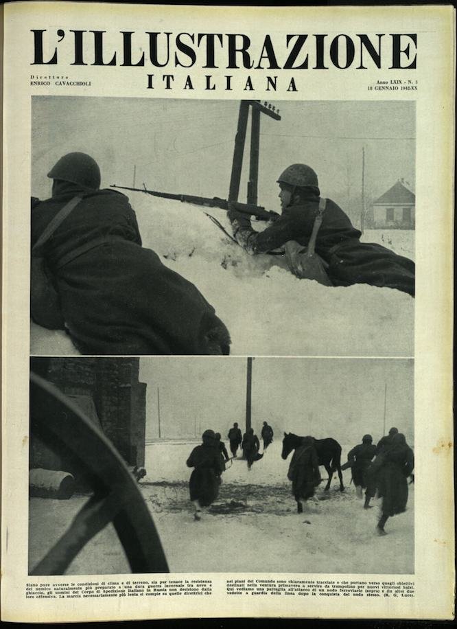 L'ILLUSTRAZIONE ITALIANA. 18 Gennaio 1942. Anno 69 - N. 3. | Immagine principale