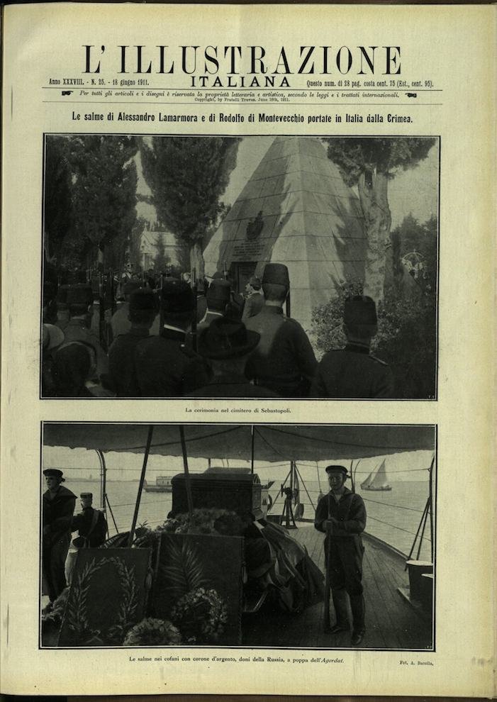 L'ILLUSTRAZIONE ITALIANA. 18 Giugno 1911. Anno XXXVIII - N. 25. | Immagine principale