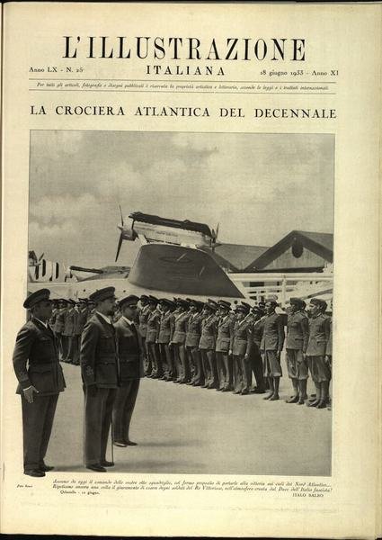 L'ILLUSTRAZIONE ITALIANA. 18 Giugno 1933. Anno 60 - N. 25.