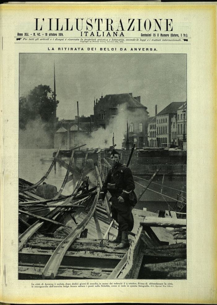 L'ILLUSTRAZIONE ITALIANA. 18 Ottobre 1914. Anno XLI - N. 42.