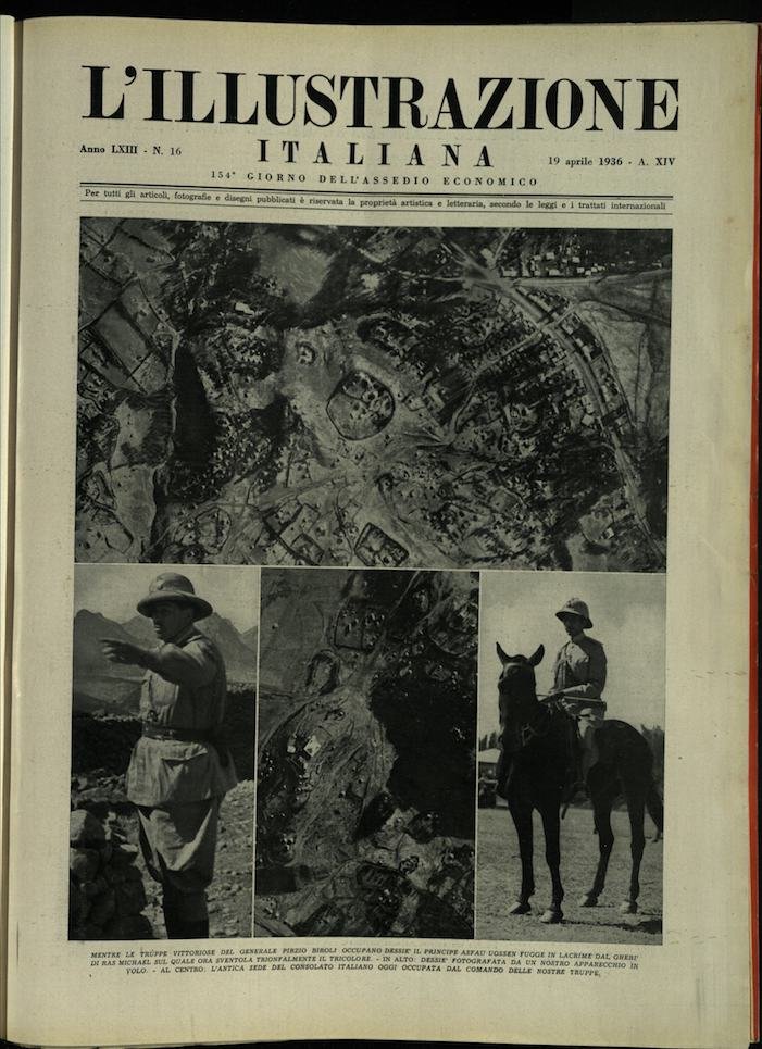 L'ILLUSTRAZIONE ITALIANA. 19 Aprile 1936. Anno 63 - N. 16. | Immagine principale