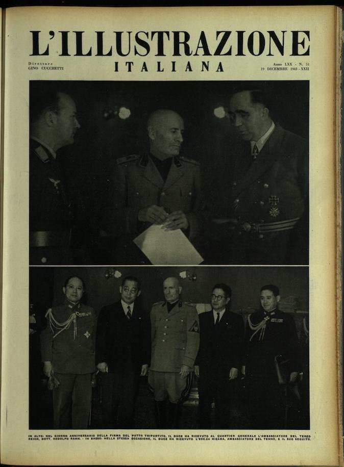 L'ILLUSTRAZIONE ITALIANA. 19 Dicembre 1943. Anno 70 - N. 51. | Immagine principale