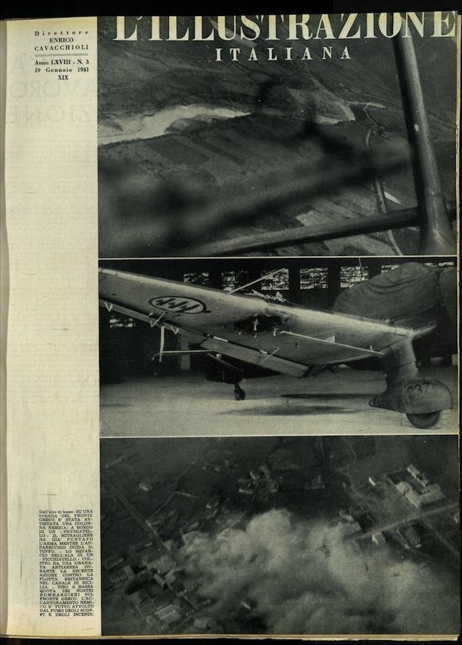 L'ILLUSTRAZIONE ITALIANA. 19 Gennaio 1941. Anno 68 - N. 3. | Immagine principale