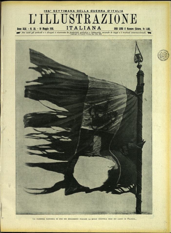 L'ILLUSTRAZIONE ITALIANA. 19 Maggio 1918. Anno XLV - N. 20. | Immagine principale