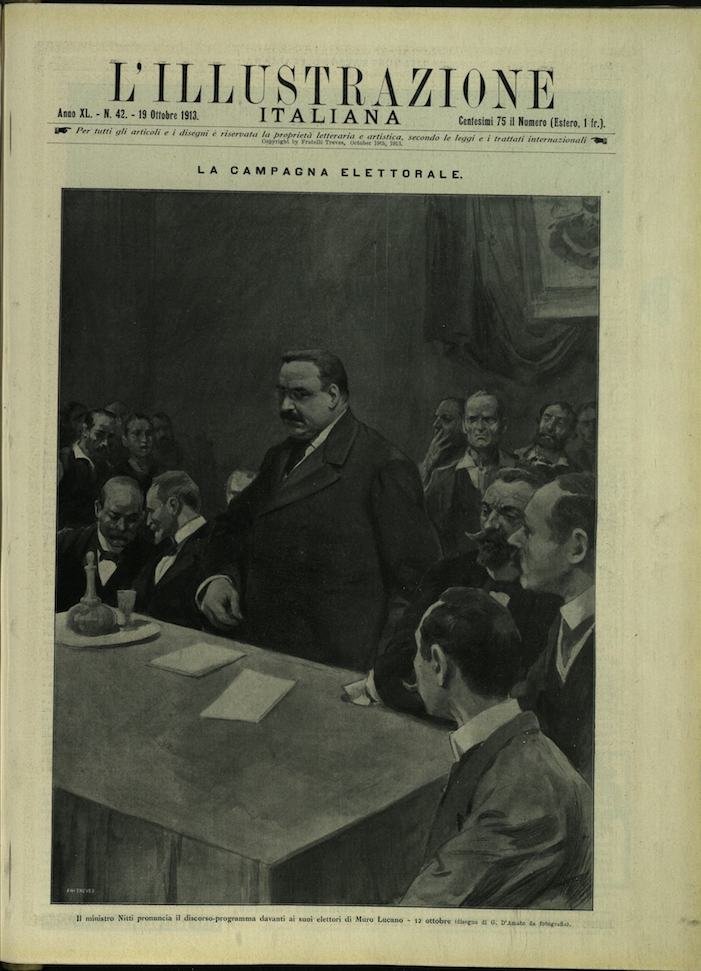 L'ILLUSTRAZIONE ITALIANA. 19 Ottobre 1913. Anno XL - N. 42. | Immagine principale