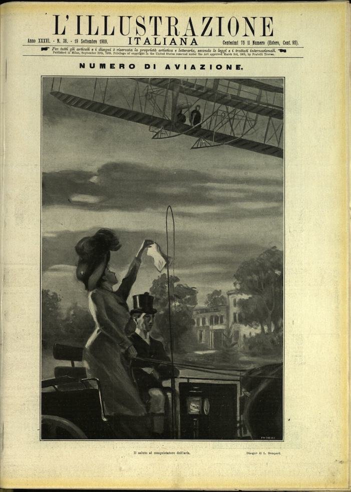 L'ILLUSTRAZIONE ITALIANA. 19 Settembre 1909. Anno XXXVI - N. 38. | Immagine principale