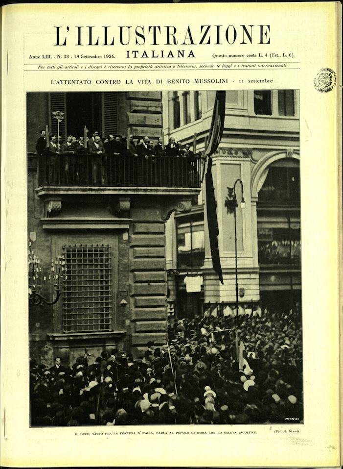 L'ILLUSTRAZIONE ITALIANA. 19 Settembre 1926. Anno 53 - N. 38.