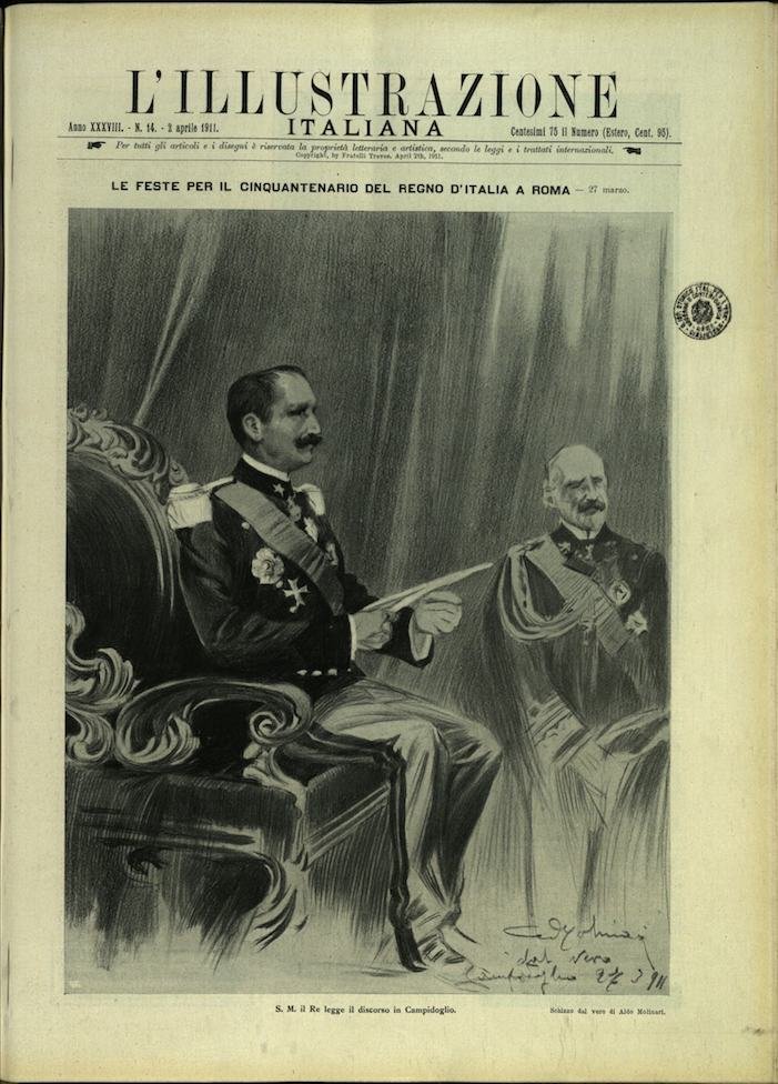 L'ILLUSTRAZIONE ITALIANA. 2 Aprile 1911. Anno XXXVIII - N. 14. | Immagine principale