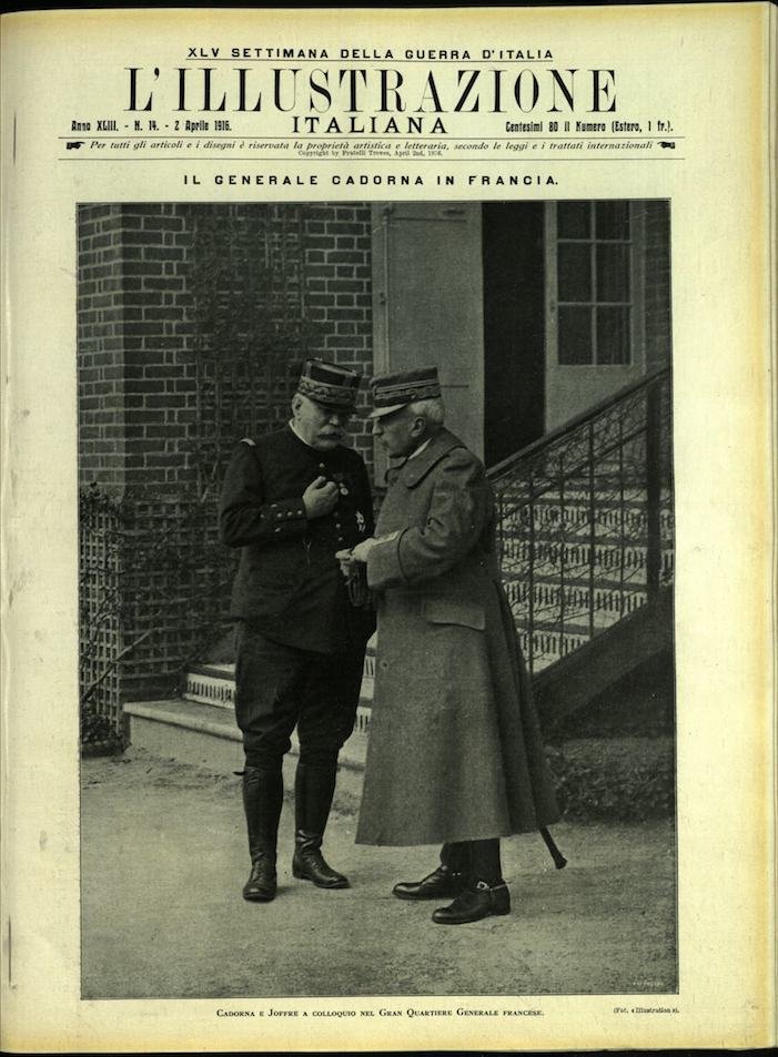 L'ILLUSTRAZIONE ITALIANA. 2 Aprile 1916. Anno XLIII - N. 14.