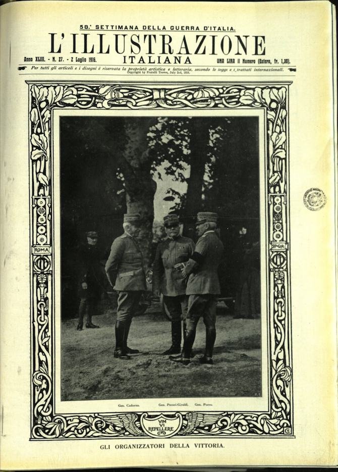 L'ILLUSTRAZIONE ITALIANA. 2 Luglio 1916. Anno XLIII - N. 27.