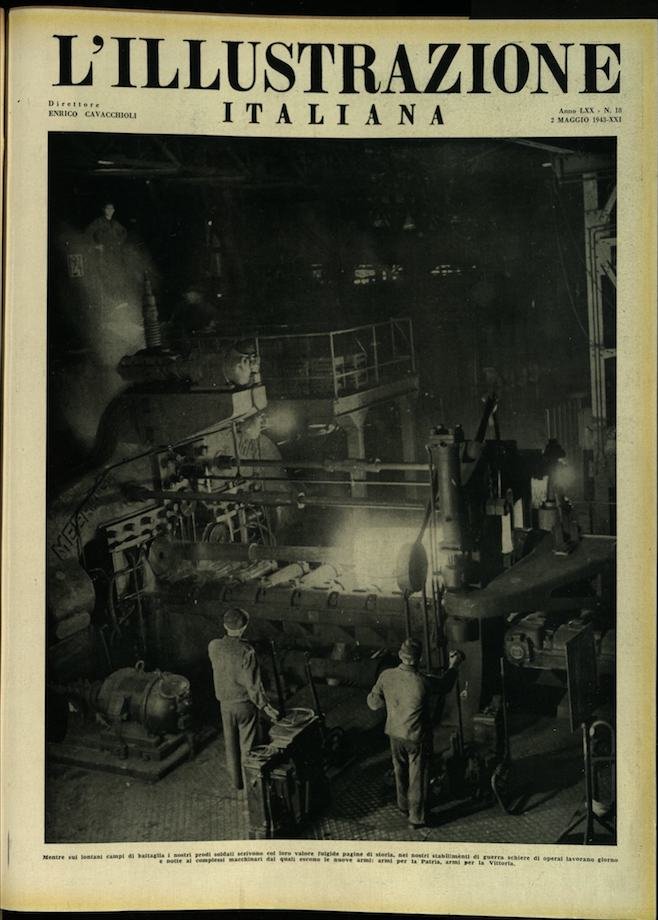 L'ILLUSTRAZIONE ITALIANA. 2 Maggio 1943. Anno 70 - N. 18.