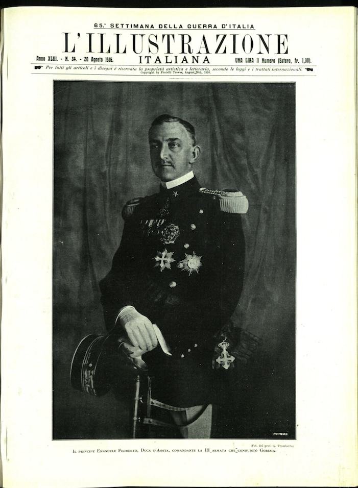 L'ILLUSTRAZIONE ITALIANA. 20 Agosto 1916. Anno XLIII - N. 34. | Immagine principale