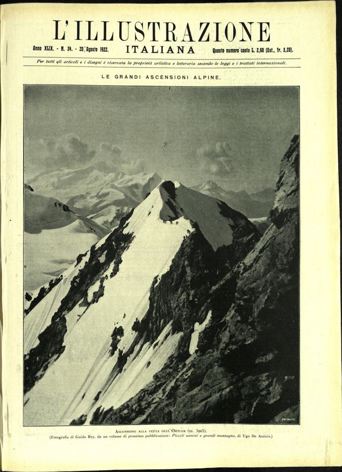 L'ILLUSTRAZIONE ITALIANA. 20 Agosto 1922. Anno XLIX - N. 34. | Immagine principale